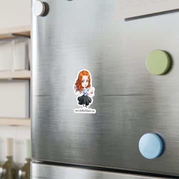 Amber sticker - Kiss-Cut Vinyl Decals