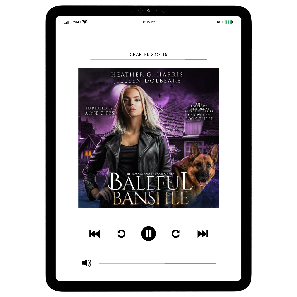 The Vampire and the Case of the Baleful Banshee (Audiobook)