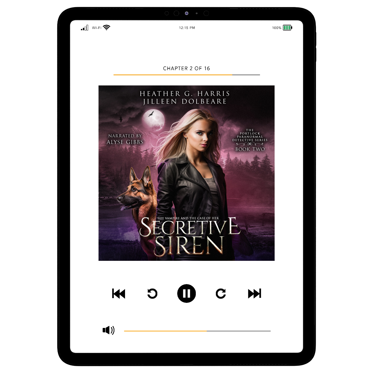 The Vampire and the Case of the Secretive Siren (Audiobook)