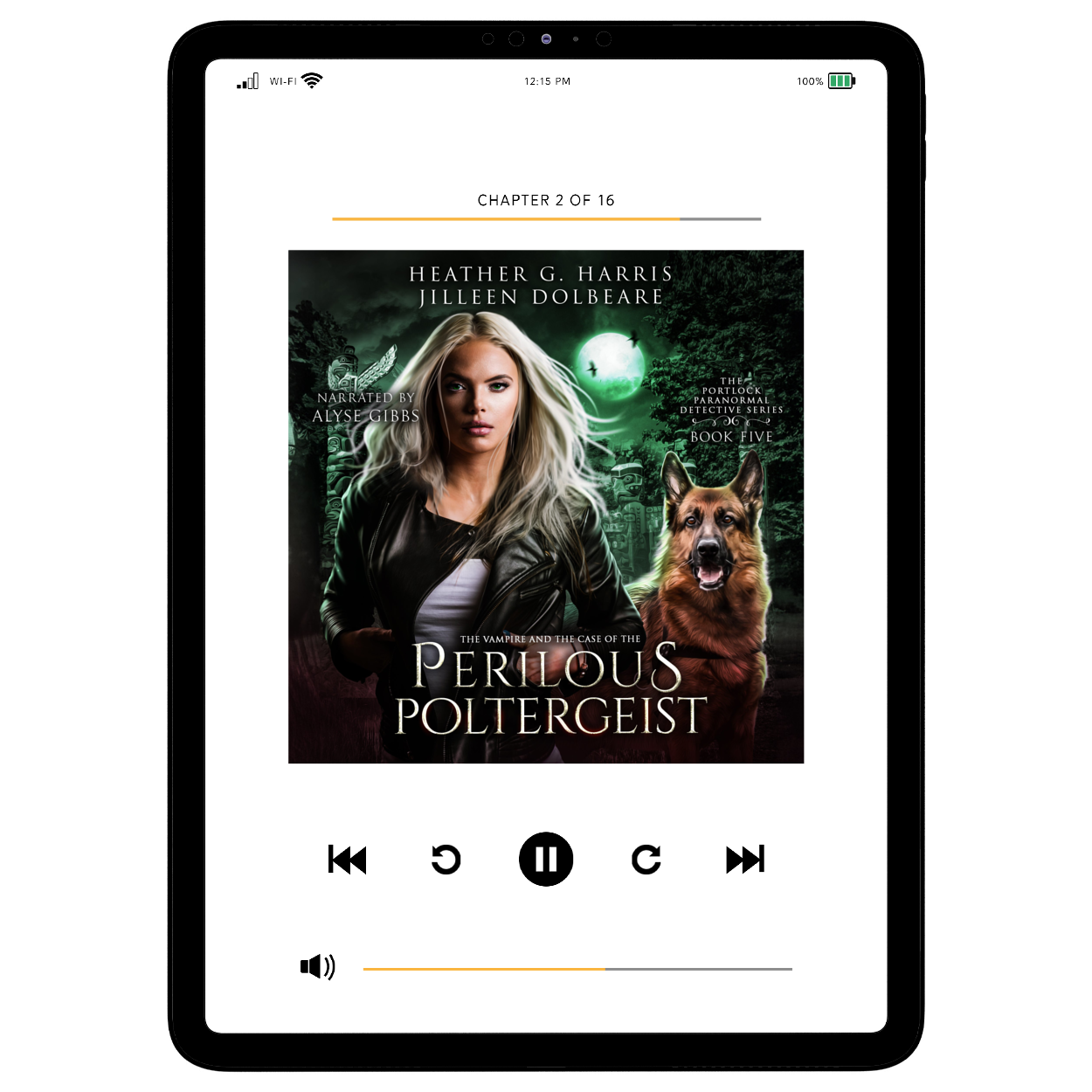 The Vampire and the Case of the Perilous Poltergeist (Audiobook)