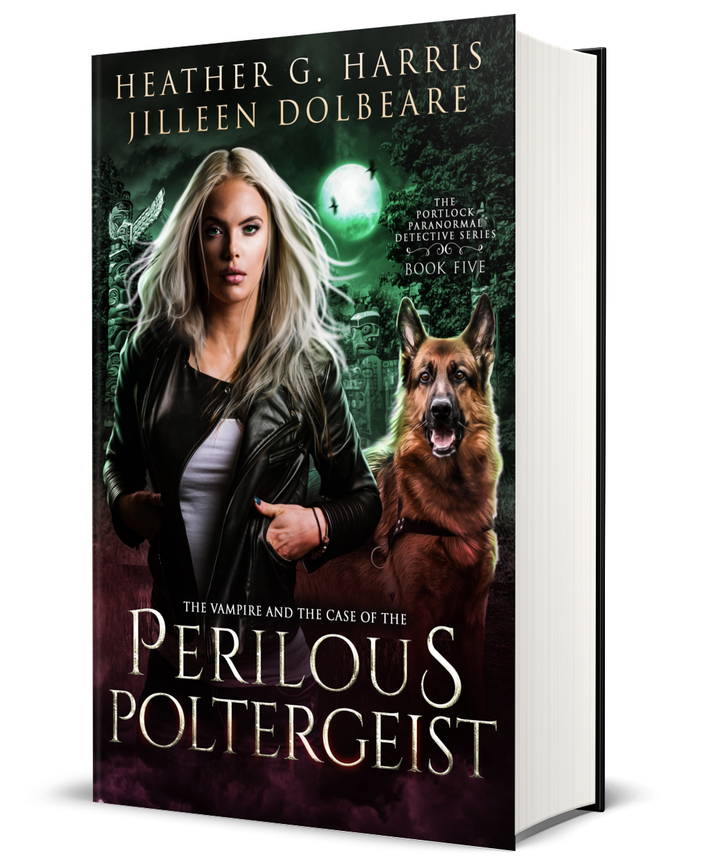 The Vampire and the Case of the Perilous Poltergeist (Hardback)