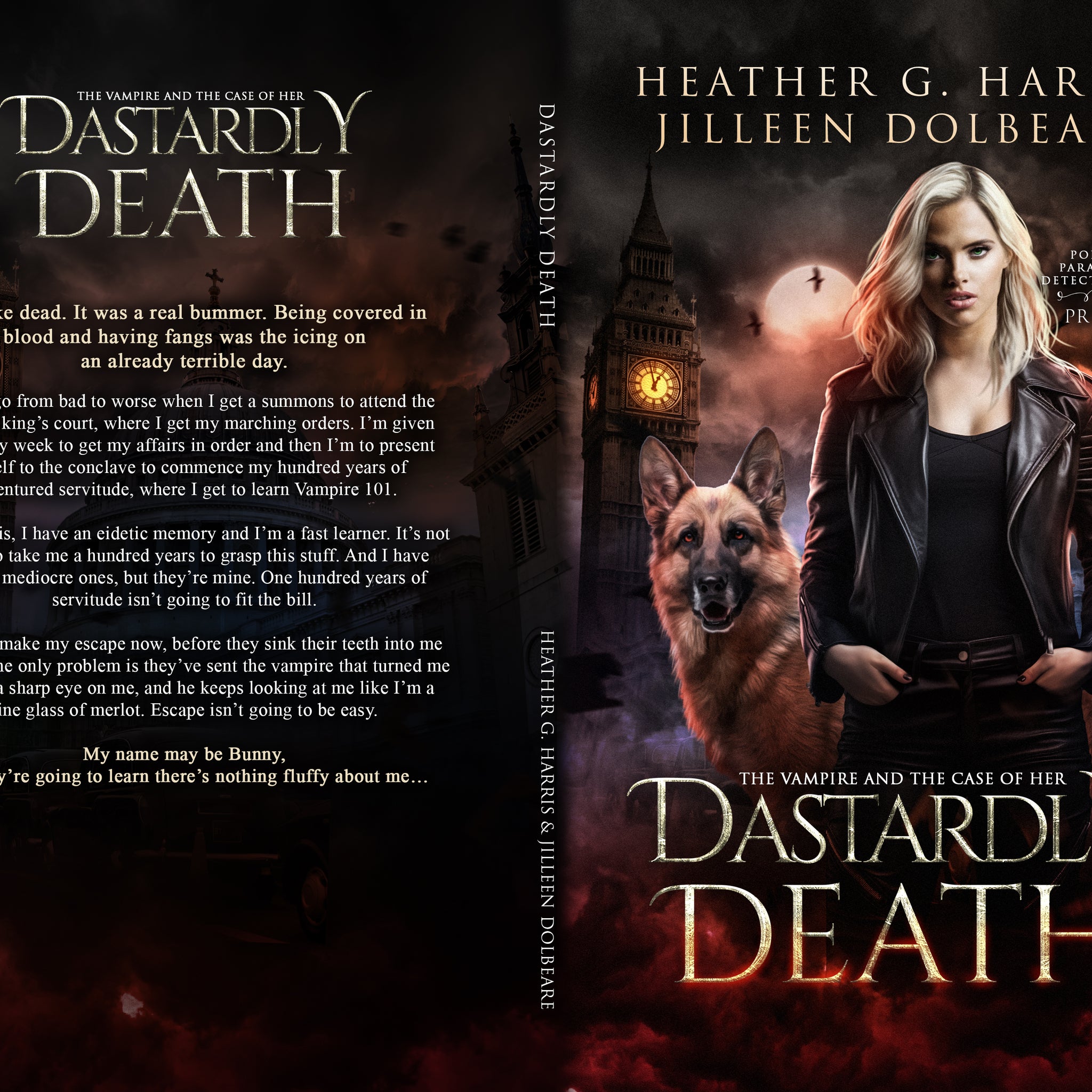 The Vampire and the Case of Her Dastardly Death (Hardback)